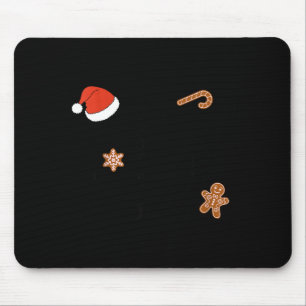 Cookie Tester & Cookie Baker Funny Christmas C Mouse Pad