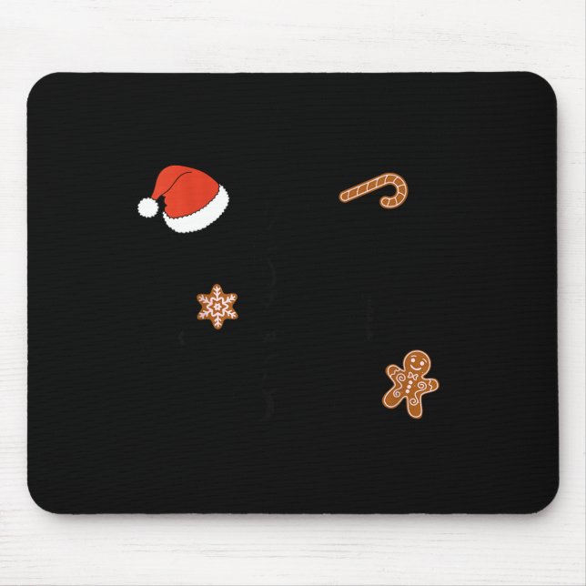 Cookie Tester &amp; Cookie Baker Funny Christmas C Mouse Pad (Front)