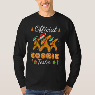 Cookie Tester Baking Christmas Gingerbread Team T-Shirt