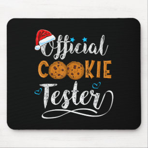 Cookie Tester Christmas Baking Team  Mouse Pad
