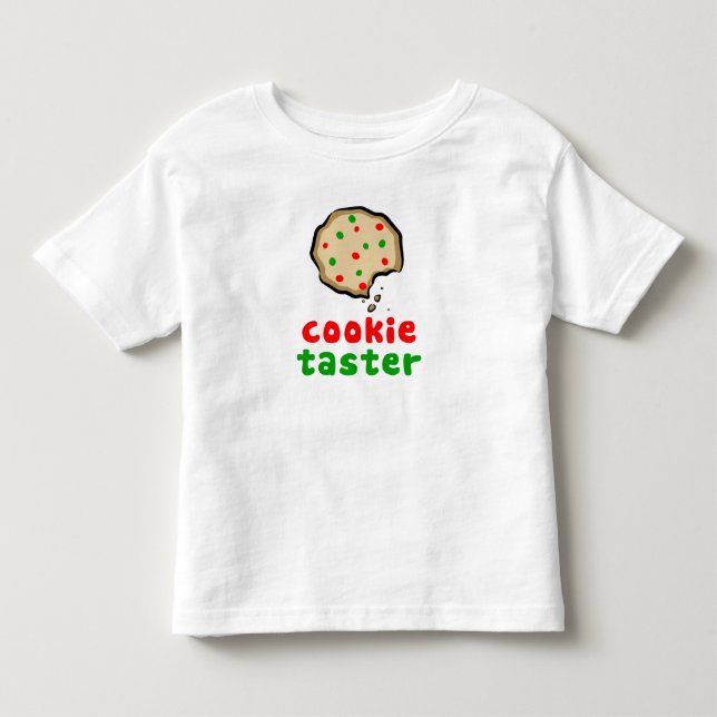 Cookie Tester Toddler T-Shirt (Front)