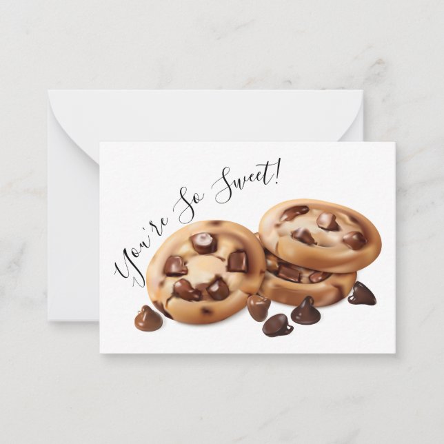Cookie Thank You Card (Front)