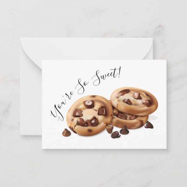 Cookie Thank You Card (Front)