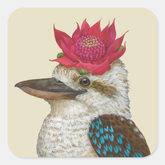 Cookie the Kookaburra stickers (Front)