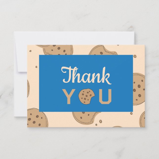 Cookie Themed Thank You Card (Front)