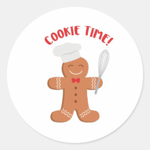 Cookie Time Classic Round Sticker