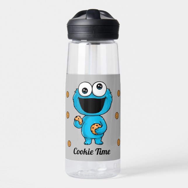 Cookie Time Water Bottle (Front)