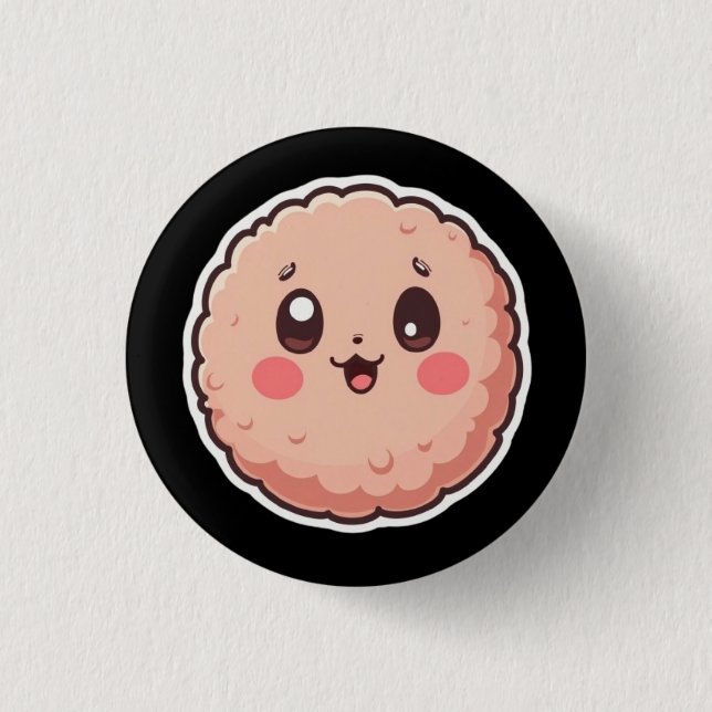 Cookies  3 cm round badge (Front)