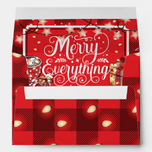 Cookies and Cocoa Christmas Party Envelope