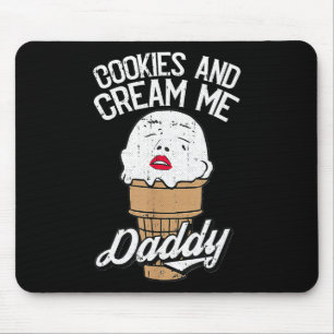 Cookies And Cream Me Daddy Halloween Mouse Pad