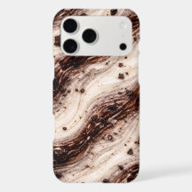 Cookies and Cream Milkshake Marble Texture Design