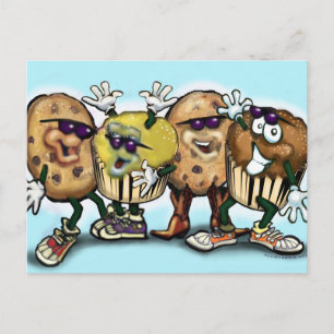 Cookies and Cupcakes Postcard