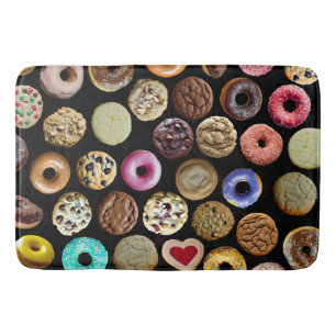 Cookies and Doughnuts Bath Mat