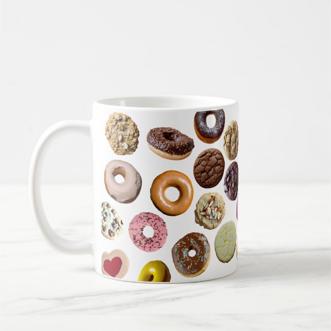 Cookies and Doughnuts Coffee Mug (Left)