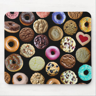 Cookies and Doughnuts Mouse Pad