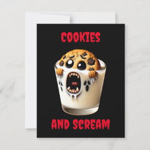 Cookies and Scream Holiday Card