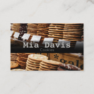 Cookies Baker sales business card