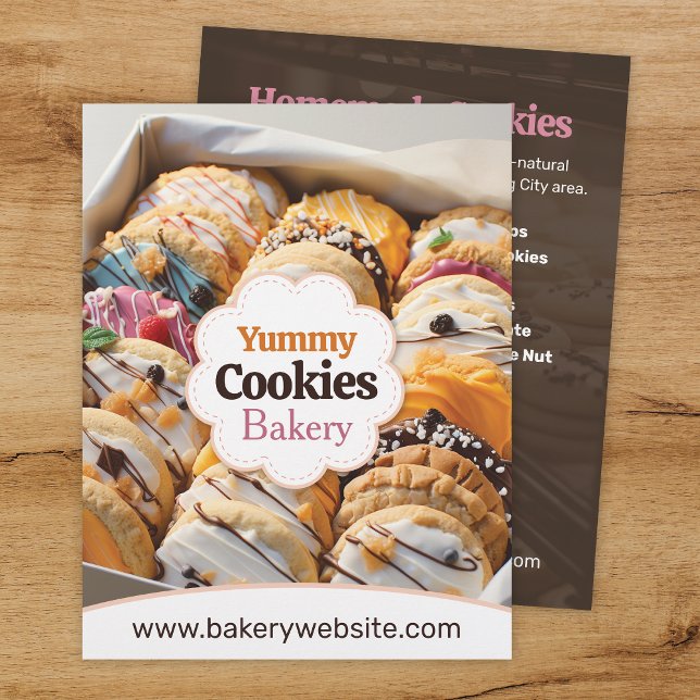 Cookies Bakery Flyer Template (Creator Uploaded)