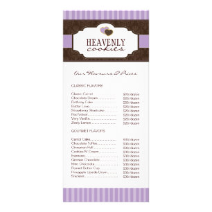 Cookies / Bakery Rack Card