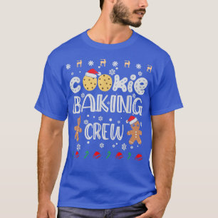 Cookies Baking Crew Christmas Costume Matching Fam T-Shirt
