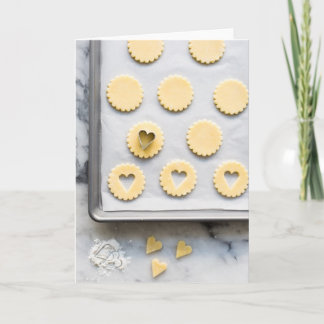 Cookies blank greeting card
