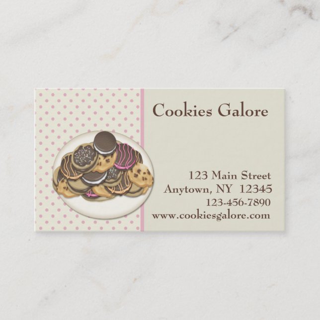 Cookies Business Card (Front)