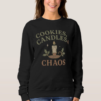 Cookies, Candles & Chaos Women’s Sweatshirt