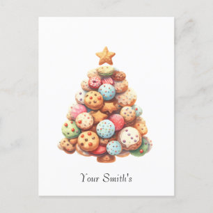 cookies Christmas Holiday Postcard