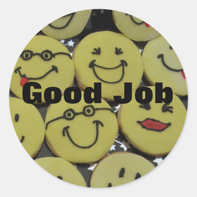 Cookies Classic Round Sticker (Front)