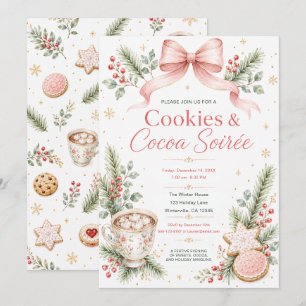 Cookies & Cocoa Soirée Invitation