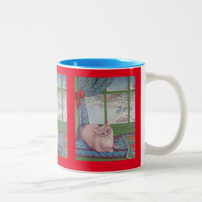 Cookie's Cosy Window mug (Right)