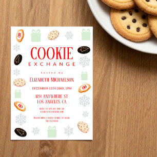 Cookies Exchange Party Invitation