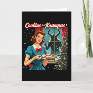 Cookies For Krampus Funny Christmas Xmas Krampus G Card