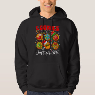Cookies For Me Xmas Santa Reindeer Elf Baker Cook Hoodie
