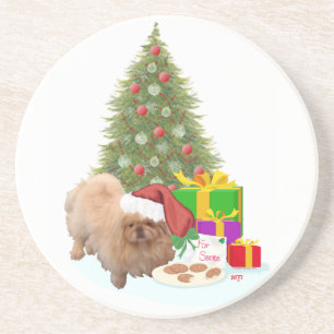 Cookies for Santa Claus Coaster