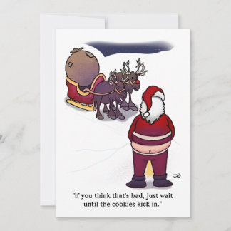 Cookies for Santa Flat Card