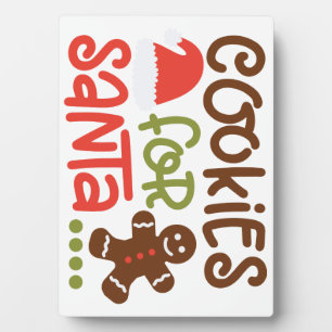 Cookies for Santa Plaque