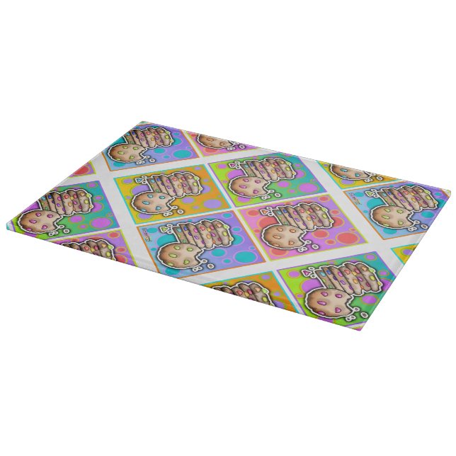 COOKIES Glass Cutting Boards (Corner)