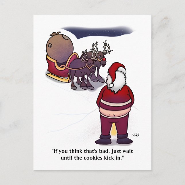 Cookies Holiday Postcard  (Front)