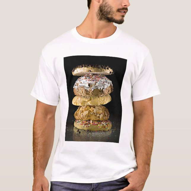 Cookies in a stack T-Shirt (Front)