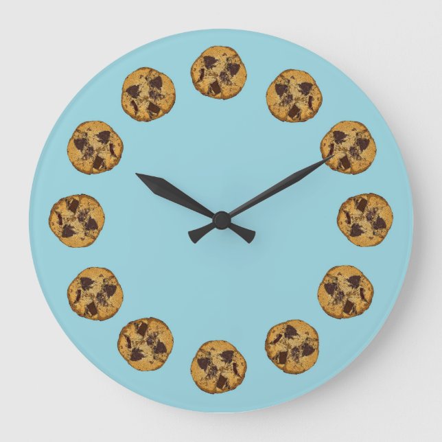 Cookies Large Clock (Front)