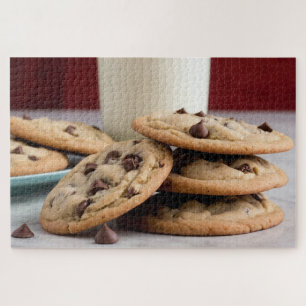 Cookies & Milk Jigsaw Puzzle