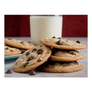 Cookies & Milk Poster