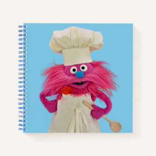 Cookie's Monster Food Truck   Gonger Posing Notebook