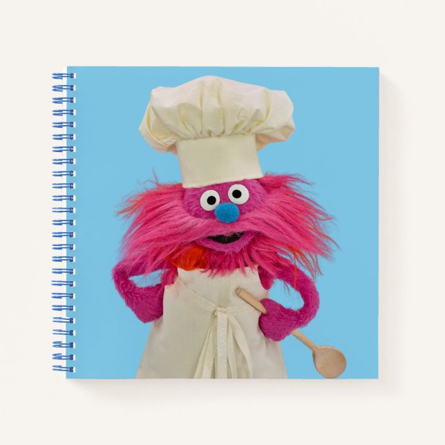 Cookie's Monster Food Truck | Gonger Posing Notebook (Front)