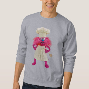 Cookie's Monster Food Truck   Gonger Posing Sweatshirt