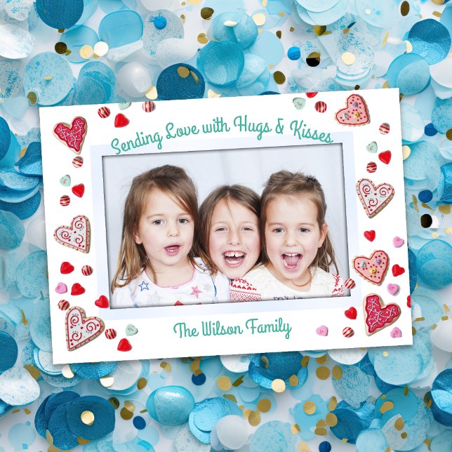 Cookies n Candy Hugs n Kisses Valentines Day Card (Creator Uploaded)