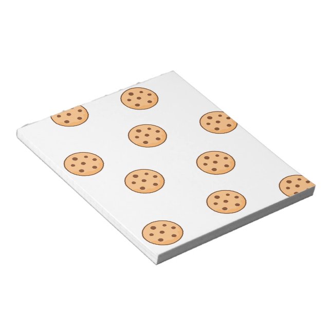 cookies on white notepad (Angled)