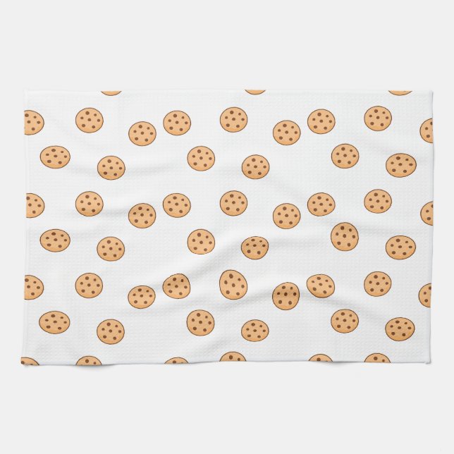 cookies on white tea towel (Horizontal)