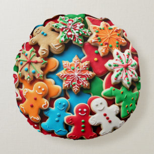 Cookies round cushion
